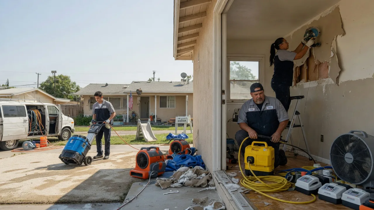 Water Damage Restoration in Claremont, CA near me